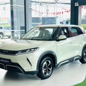 BYD Atto 2 compact electric SUV front three-quarter view